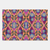 EA Séguy botanische Blume Geschenkpapier Set (Vorderseite)