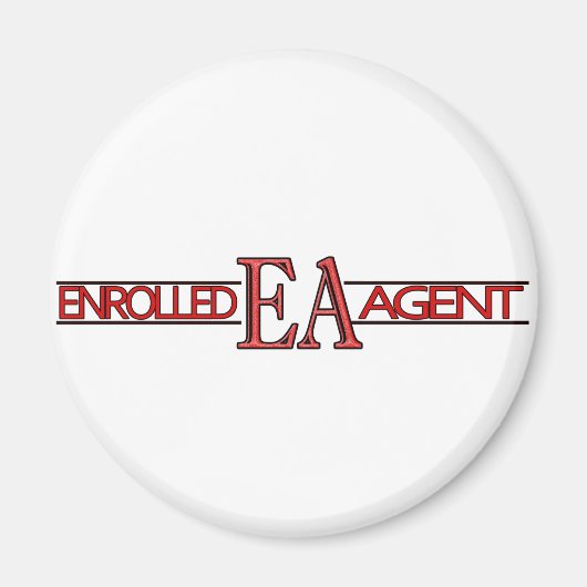 EA SPECIALIST LOGO ENROLLED AGENT MAGNET (Vorne)