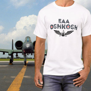 EAA Oshkosh Flugschau Flügel Propeller Spaß Luftfa T-Shirt