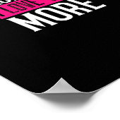 Each Day I Love You More Romantic Quote Design  Poster (Ecke)