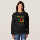 Each Other for 51 Years 51st Anniversary Happy Hus Sweatshirt (Vorne ganz)