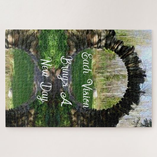 EACH VISION BRINGS A NEW DAY Puzzle (Horizontal)