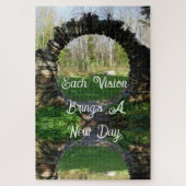 EACH VISION BRINGS A NEW DAY Puzzle (Vertikal)