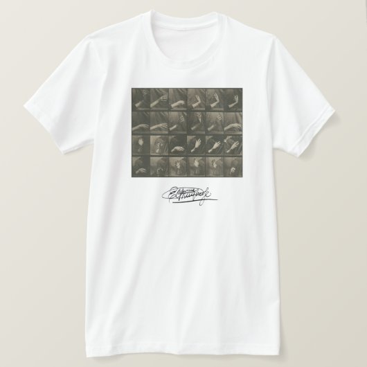 Eadweard Muybridge Animal Locomotion T-Shirt (Design vorne)