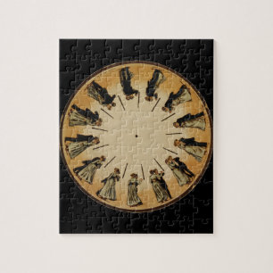 Eadweard Muybridge Paare Waltzing Phenakistoscope Puzzle