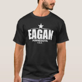 Eagan Minnesota Retro Vintag T-Shirt (Vorderseite)
