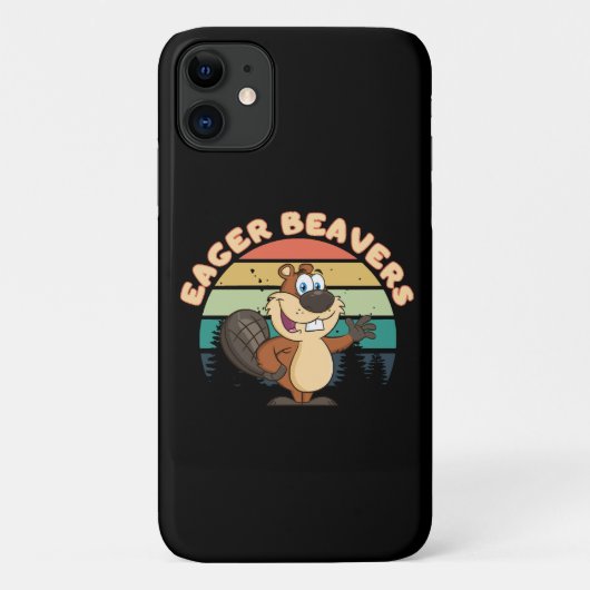 Eager Beavers Case-Mate iPhone Hülle (Rückseite)