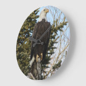 Eagle 3 große wanduhr (Winkel)