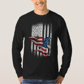 Eagle 4th Of July Independence Day Patriotic Ameri T-Shirt (Vorderseite)
