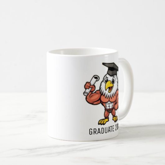 Eagle Abschluss Kaffeetasse (VorderseiteRechts)