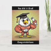 Eagle Abschluss Karte (Vorderseite)