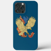 Eagle American Flag Case-Mate iPhone Hülle (Rückseite)
