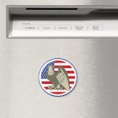 Eagle American Flag Magnet (In Situ (Geschirrspüler))