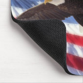 Eagle & American Flag Mouse Pad Mousepad (Ecke)