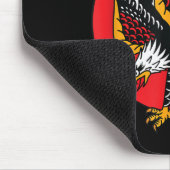 Eagle American Traditional Tattoo Tinte Old School Mousepad (Ecke)