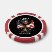 Eagle and Flag 250 Years of America 1776-2026 Pokerchips (Einzeln)