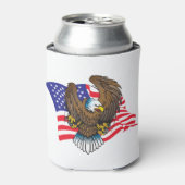 Eagle-and-Flag Dosenkühler (Kanne Vorderseite)
