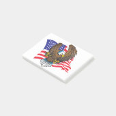 Eagle-and-Flag Post-it Klebezettel (angewinkelt)