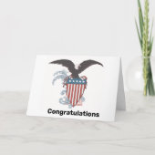 Eagle and Shield New U.S. Citizen Card Karte (Vorderseite)