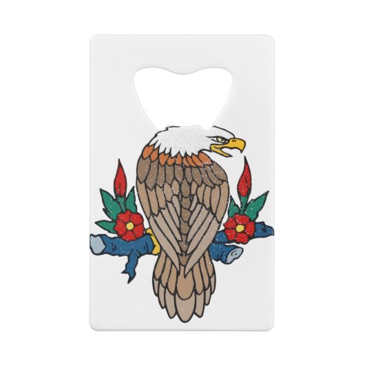 Eagle Art Geldbeutel Flaschenöffner (Rückseite)