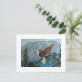Eagle Art Greetings Postcard Postkarte (Stehend Vorderseite)