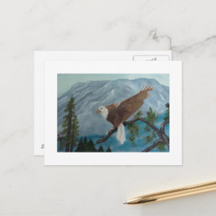 Eagle Art Greetings Postcard Postkarte