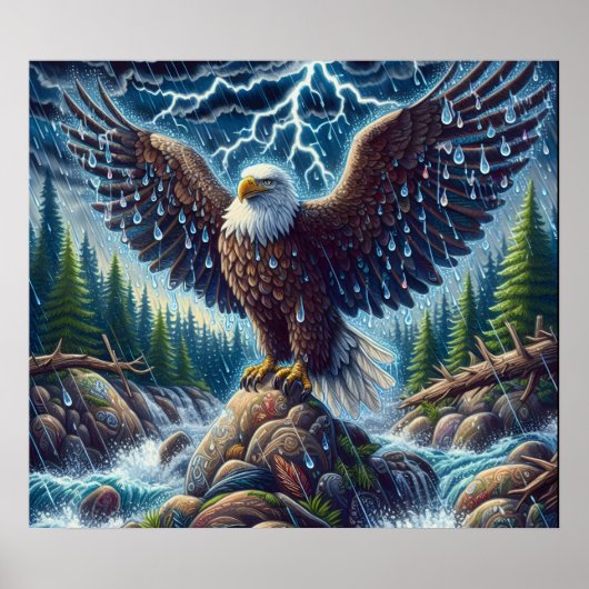 Eagle Art Poster (Vorne)