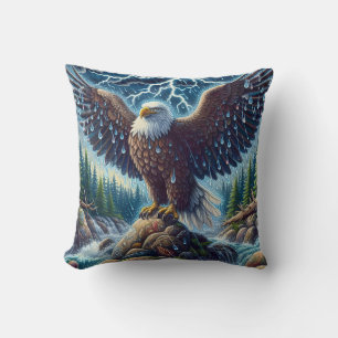 Eagle Art Throw Kissen