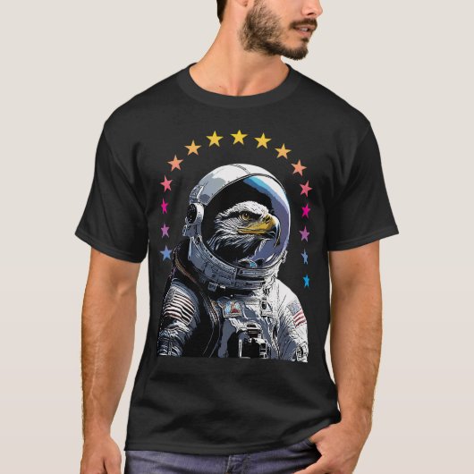 Eagle Astronaut T-Shirt (Vorderseite)