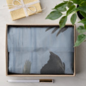 Eagle auf Annäherung Seidenpapier (Geschenk)