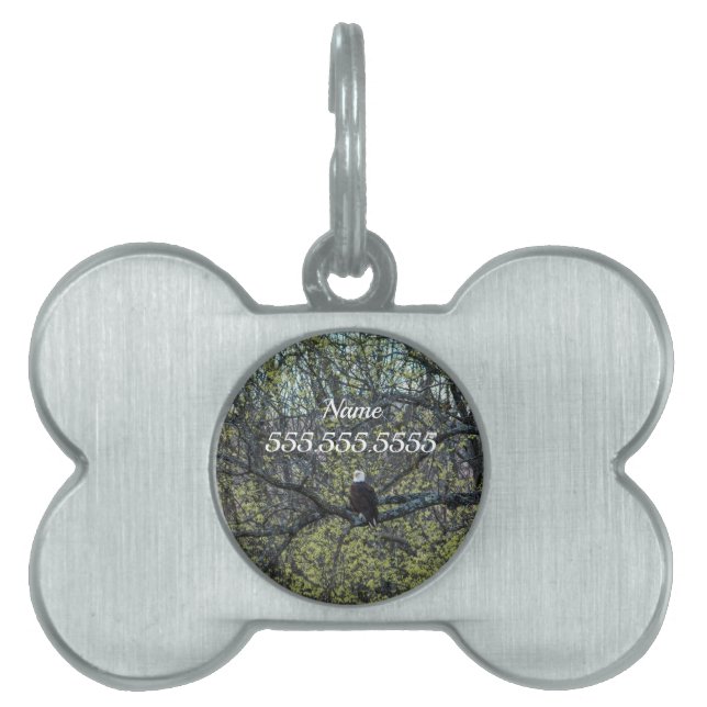 Eagle Awareness Pet ID Tag Tiermarke (Vorderseite)