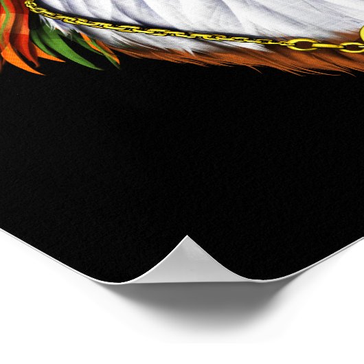 Eagle Aztec Warrior Poster (Ecke)