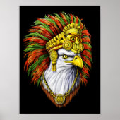 Eagle Aztec Warrior Poster (Vorne)