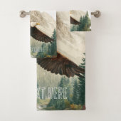 Eagle badhandtuch set (Insitu)