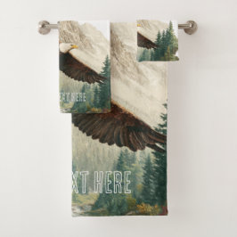 Eagle  badhandtuch set