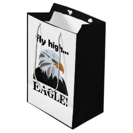 Eagle Bald Eagle Fly High Eagle Mittlere Geschenktüte