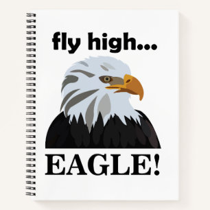 Eagle Bald Eagle Fly High Eagle Notizblock
