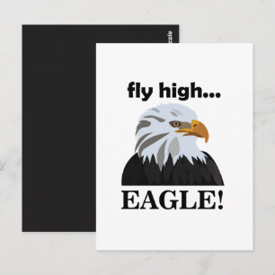 Eagle Bald Eagle Fly High Eagle Postkarte