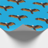 Eagle Bald Eagle Geschenkpapier (Ecke)