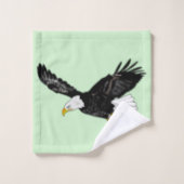 Eagle Bath Towel Set - Wählen Sie Farben (Waschlappen)