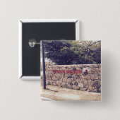 Eagle Beach - 2-Zoll-Square-Taste Button (Vorne & Hinten)