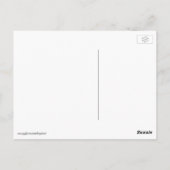 Eagle Beach, Aruba, auf der Postkarte (Rückseite)