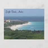Eagle Beach, Aruba, auf der Postkarte (Vorderseite)