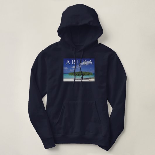 Eagle Beach | Karibik, Aruba Hoodie (Design vorne)