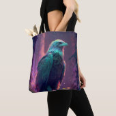 Eagle Bird Animal Portrait Painting Wildlife Tasche (Von Nahem)