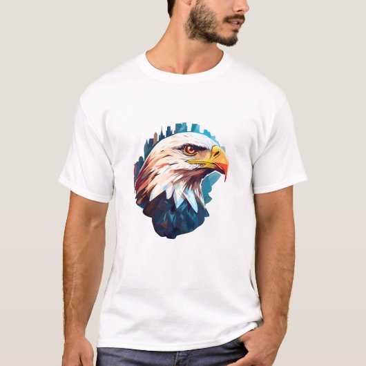 Eagle Bird Animal World Wildlife Beauty Discovery T-Shirt (Vorderseite)