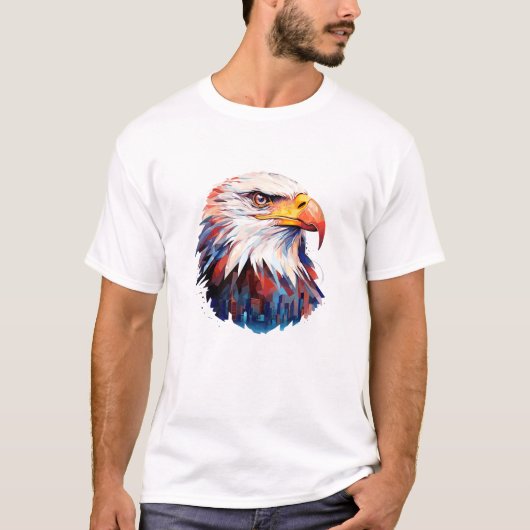 Eagle Bird Animal World Wildlife Beauty Discovery T-Shirt (Vorderseite)