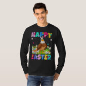 Eagle Bird Happy Osterfest Sonniger Adler Ostern T-Shirt (Vorne ganz)