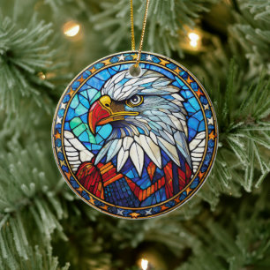 Eagle Bird Keramik Decorative Ornament
