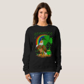 Eagle Bird Kleeblatt Rainbow Eagle St Patrick's Da Sweatshirt (Vorne ganz)
